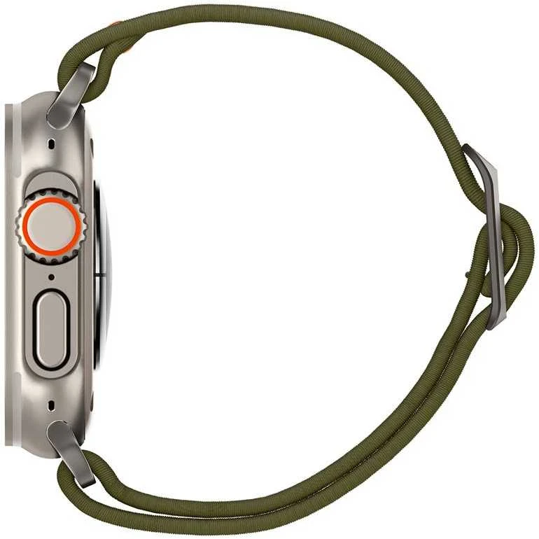 Dėklas „Spigen Fit Lite Ultra®“ dirželis, skirtas „Apple Watch 42/44/45/49 mm“ (chaki spalvos)