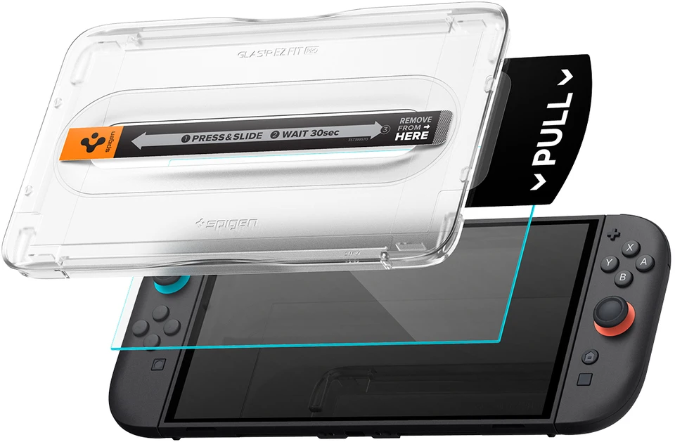 Spigen Glass tR EZ Fit Pro 2 Pack - Nintendo Switch 2