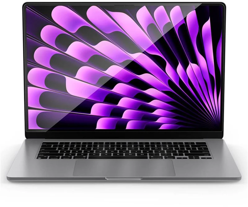 „Spigen Glass tR SLIM“ 1 vnt. pakuotė – „MacBook Air 15“ M4/M3/M2