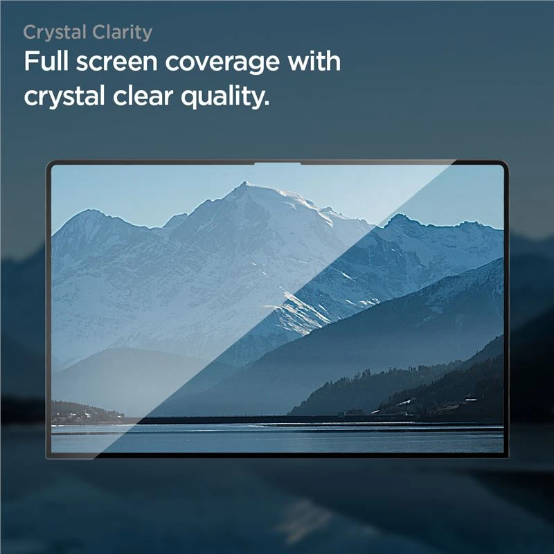 „Spigen Glass tR SLIM“ 1 vnt. pakuotė – „MacBook Air 15“ M4/M3/M2