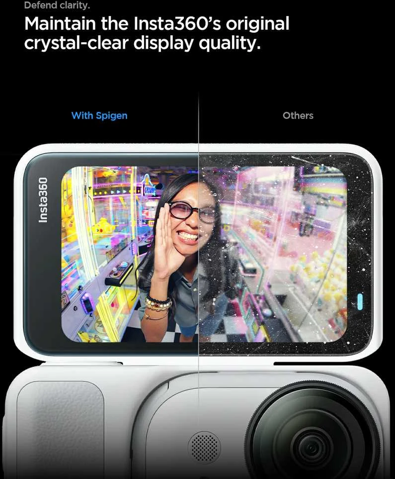 Spigen Glass tR Slim 2 Pack - Insta360 Go Ultra