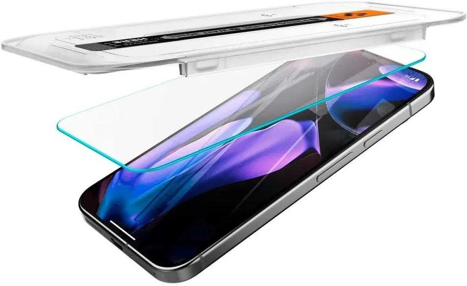 Spigen Glas.tR EZ Fit Apsauginis stiklas su aplikatoriumi Google Pixel 9 Pro XL (2 pcs.)