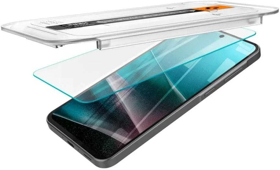 Spigen Glas.TR "Ez Fit" apsauginis stiklas 2-pack for Samsung Galaxy A36 5G – Transparent