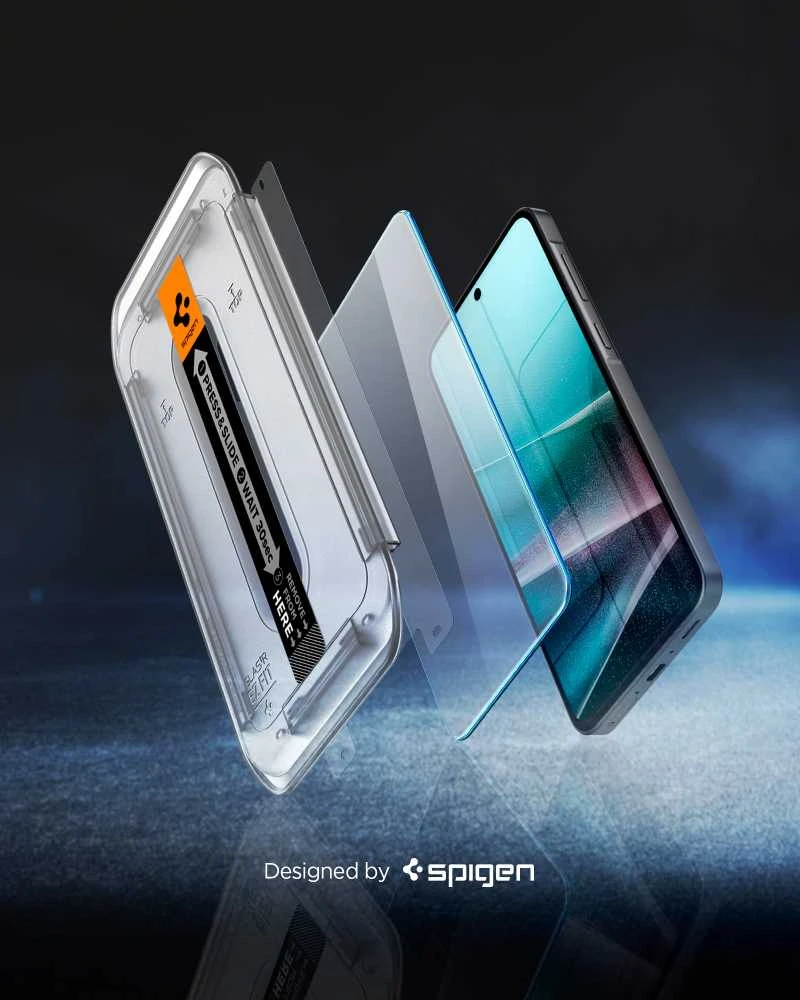Spigen Glas.TR "Ez Fit" apsauginis stiklas 2-pack for Samsung Galaxy A36 5G – Transparent