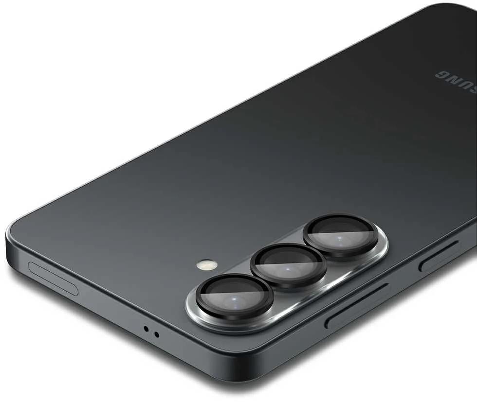 Spigen Glas.Tr Ez Fit Optik Pro HD Kamera Cover 2-pack skirtas Samsung Galaxy S26 – Juodas