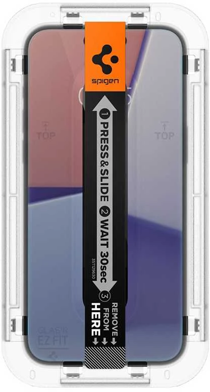 Apsauginis stiklas Spigen stiklas tR EZ Fit (Privacy) 2-pack, skaidrūs - iPhone 15 Pro Max