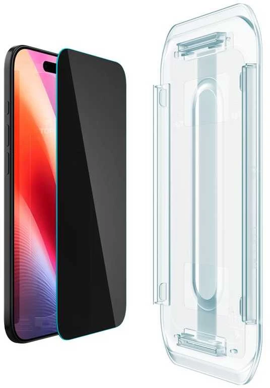 „Spigen Glas.TR EZ Fit“ privatumo stiklas, skirtas „iPhone 17 Air“
