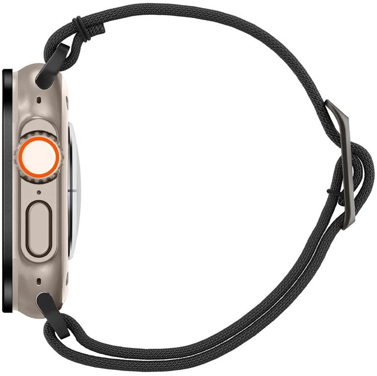 Spigen Glass tR Slim Pro 1 vnt., juodas - Apple Watch Ultra 2/Ultra 49 mm
