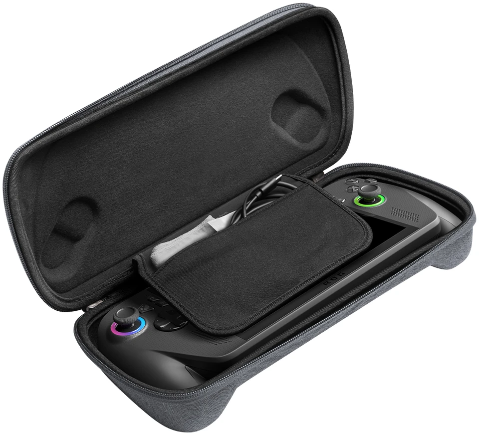 Dėklas Spigen Klasden Pouch, charcoal pilka - Asus ROG XBOX Ally/Ally X