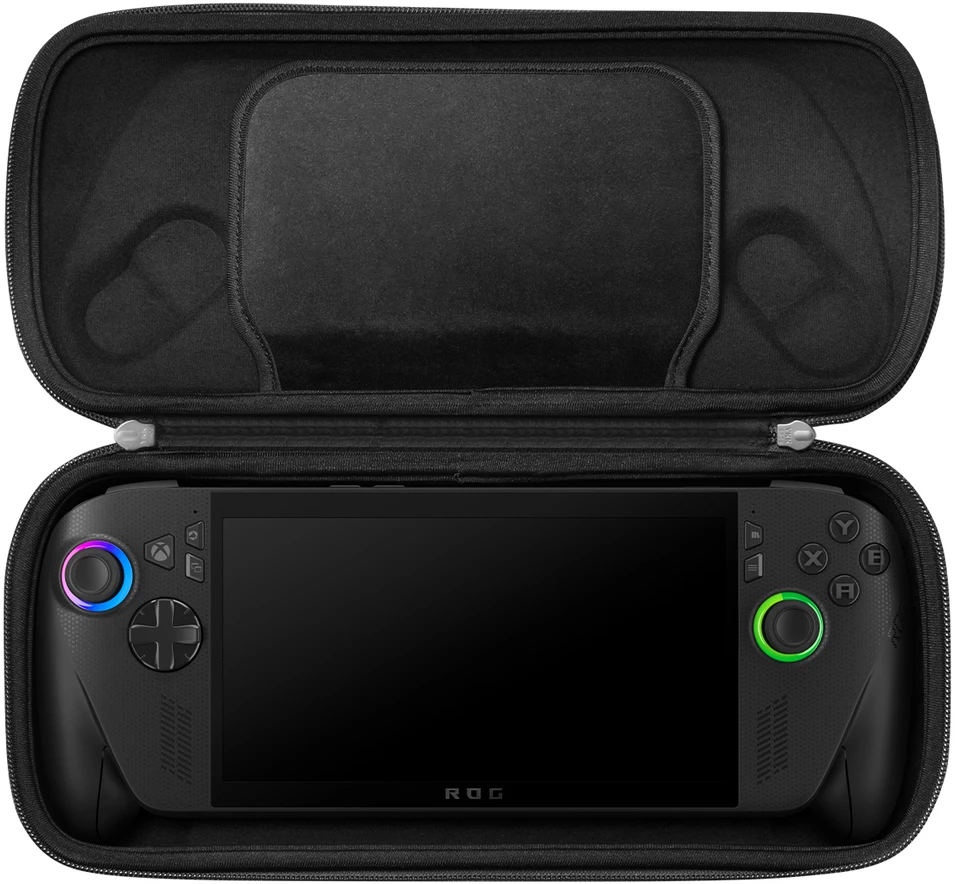 Dėklas Spigen Klasden Pouch, charcoal pilka - Asus ROG XBOX Ally/Ally X