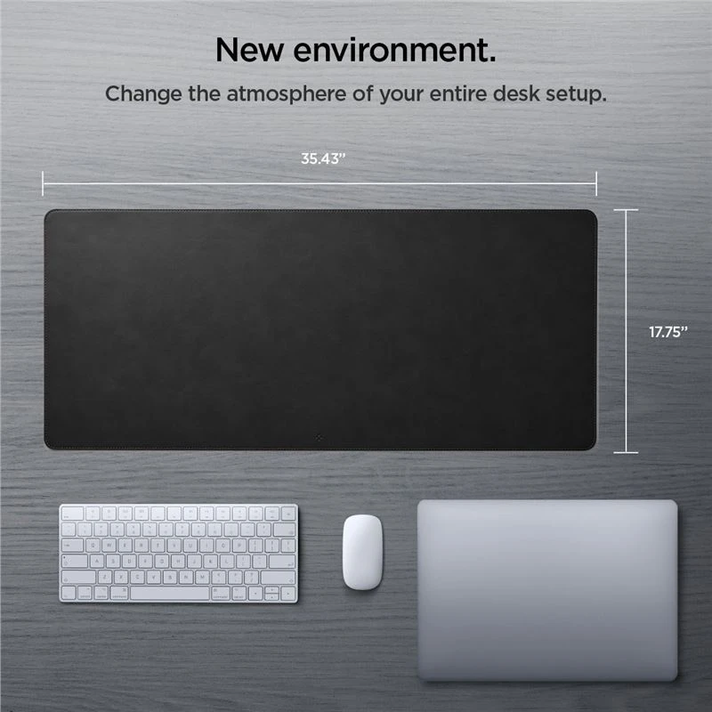 Kilimėlis Spigen DeskPad LD302, juodos spalvos