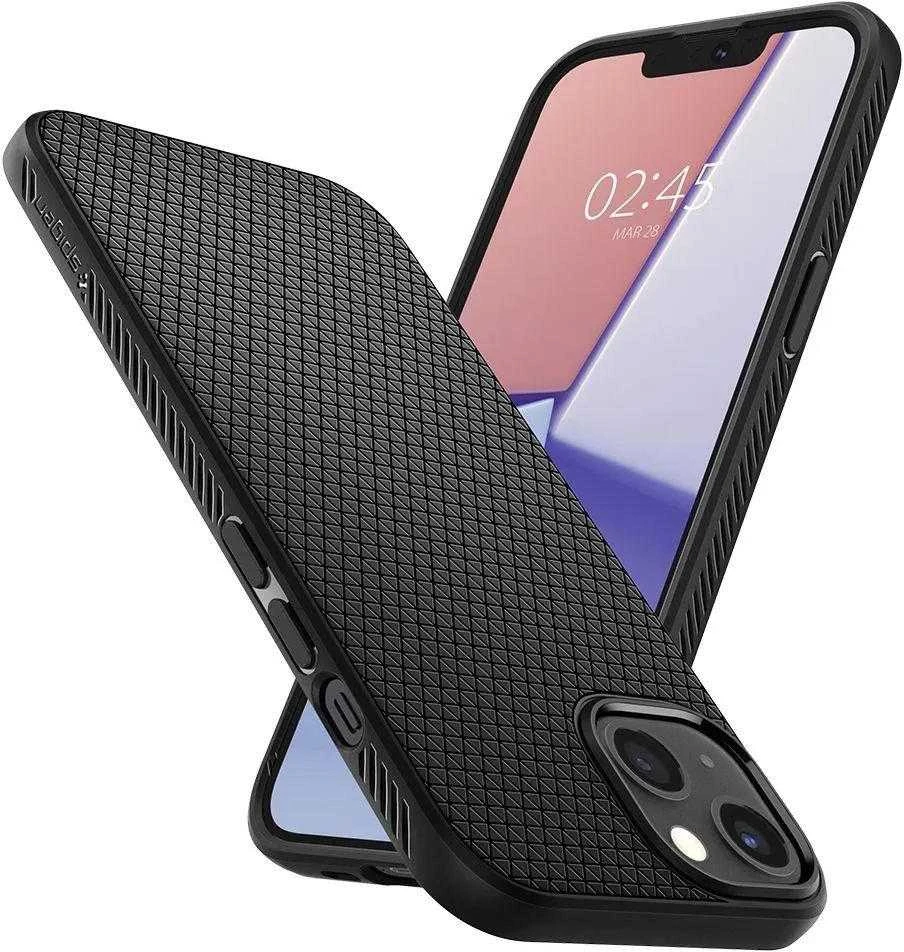 Spigen Liquid Air dėklas skirtas  Apple iPhone 13 Mini, spalva - Matte Black