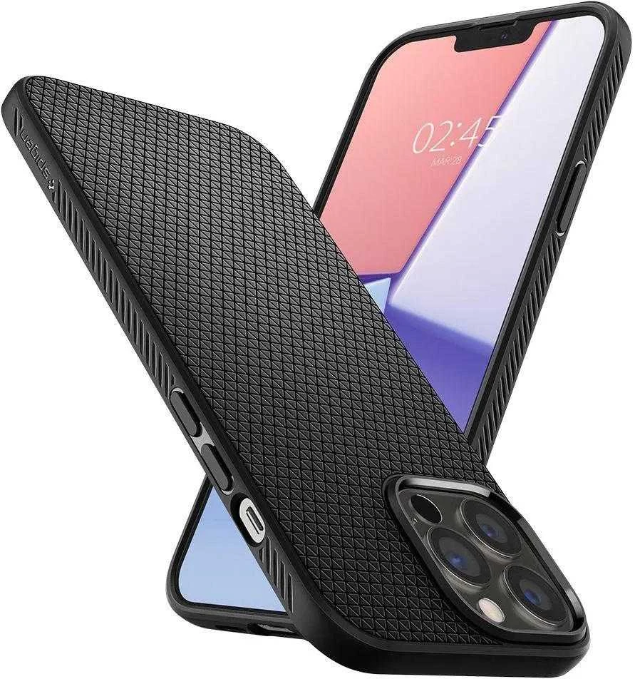 Spigen Liquid Air dėklas skirtas Apple iPhone 13 Pro, spalva - Matte Black