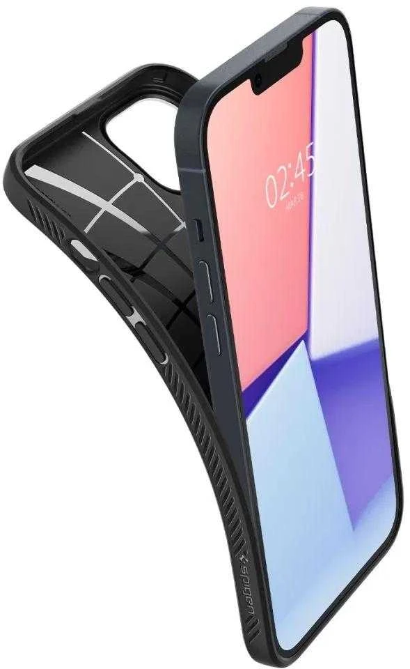 Dėklas SPIGEN LIQUID AIR IPHONE 14 MATTE Juodas
