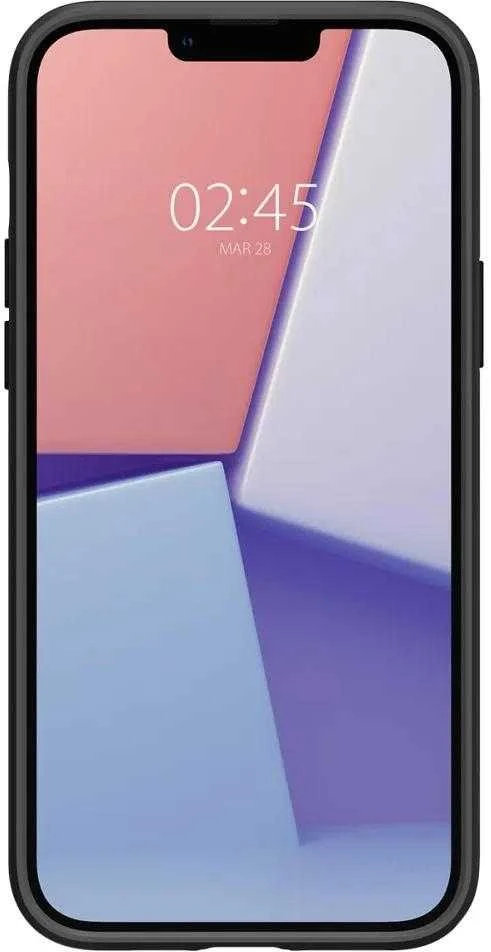 Dėklas SPIGEN LIQUID AIR IPHONE 14 MATTE Juodas