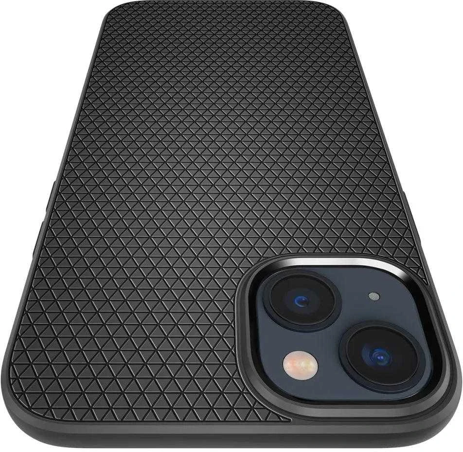 Dėklas SPIGEN LIQUID AIR IPHONE 14 MATTE Juodas
