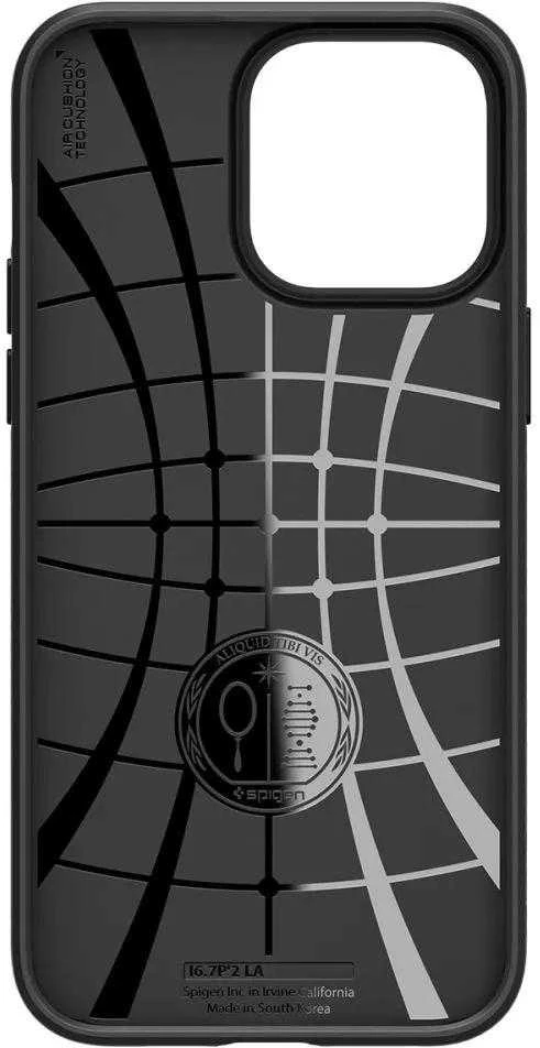 Dėklas SPIGEN LIQUID AIR IPHONE 14 PRO MATTE Juodas
