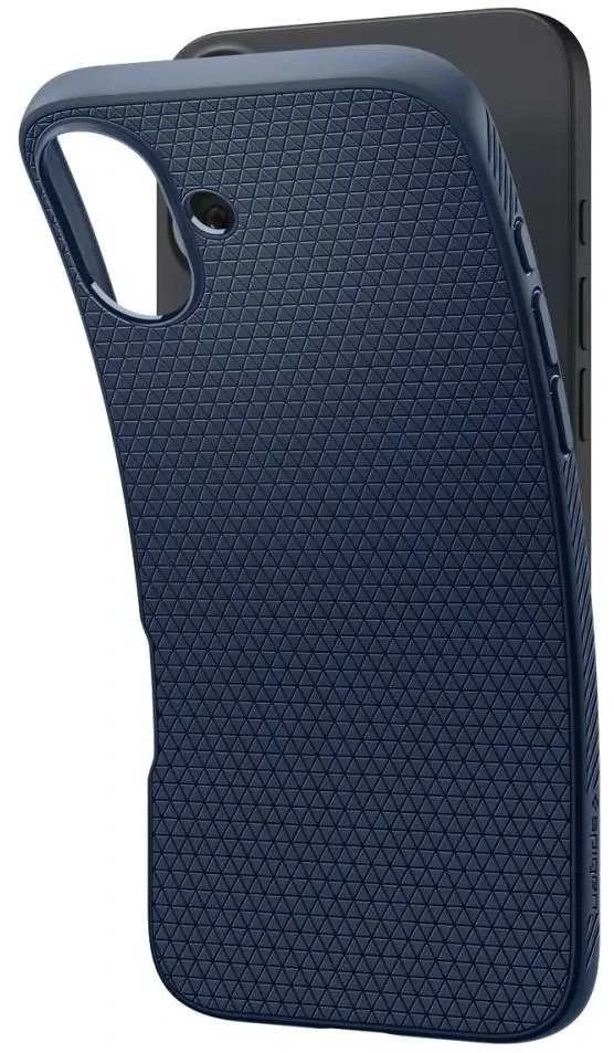 Spigen Liquid Air Apple iPhone 16 – dėklas telefonui mėlynos spalvos