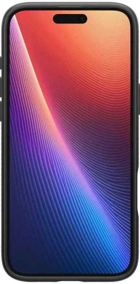 Spigen dėklas LIQUID AIR skirtas Apple iPhone 16 Plus matte juodos spalvos