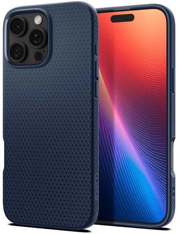 Spigen Liquid Air Apple iPhone 16 Pro – dėklas telefonui mėlynos spalvos