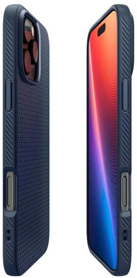 Spigen Liquid Air Apple iPhone 16 Pro Max – dėklas telefonui mėlynos spalvos
