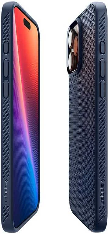 Spigen Liquid Air Apple iPhone 16 Pro Max – dėklas telefonui mėlynos spalvos