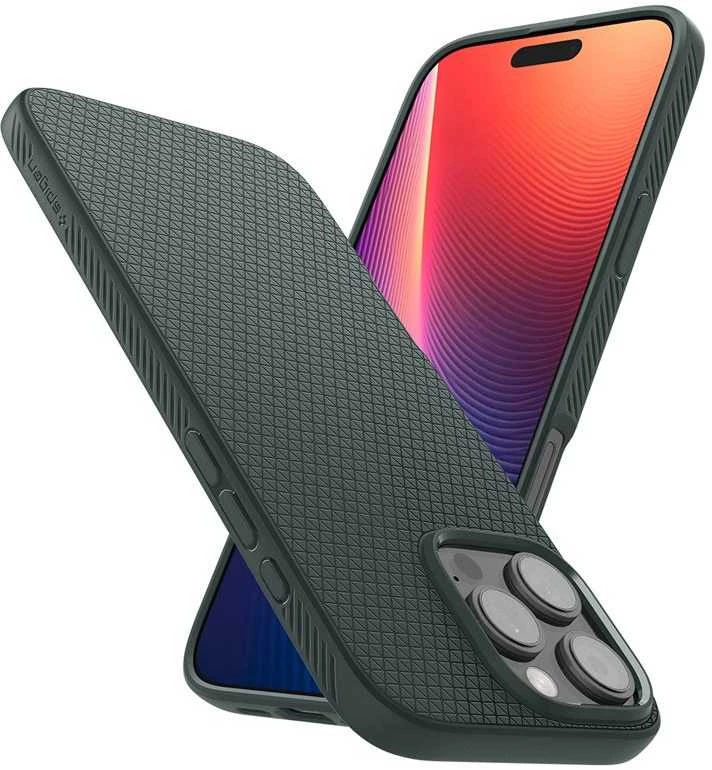 Spigen Liquid Air Apple iPhone 16 Pro Max – dėklas telefonui žalios spalvos