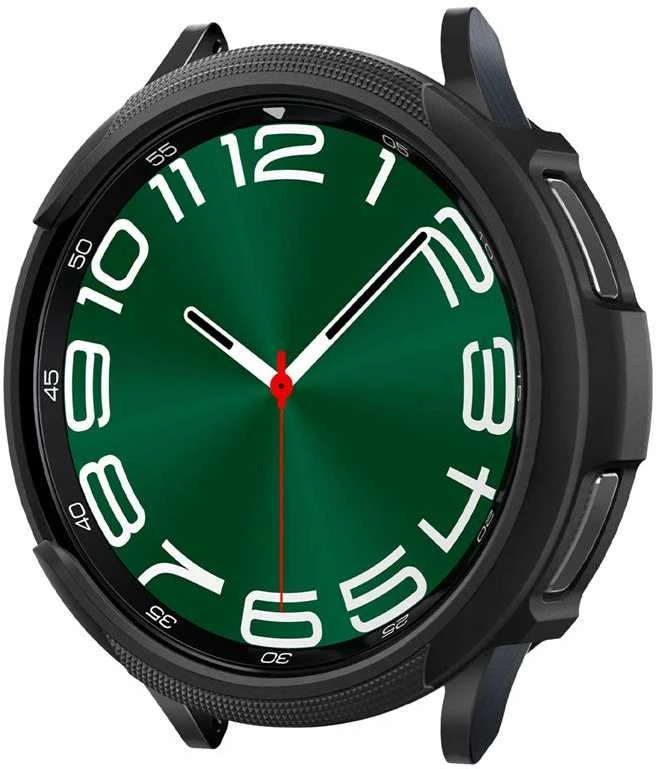 „Spigen Liquid Air®“ dėklas, skirtas „Samsung Galaxy Watch 6 Classic“ 47 mm (juodas)