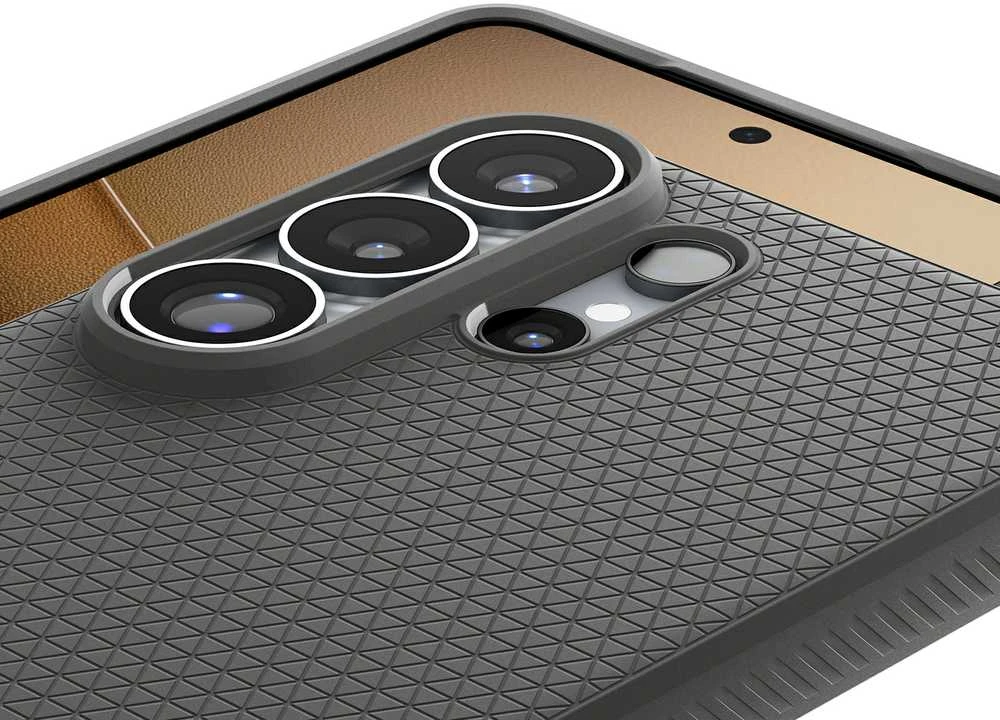 Spigen Liquid Air dėklas Samsung Galaxy S26 Ultra Marble pilkos spalvos