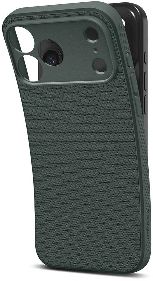 Dėklas Spigen Liquid Air, abyss žalias - iPhone 17 Pro Max