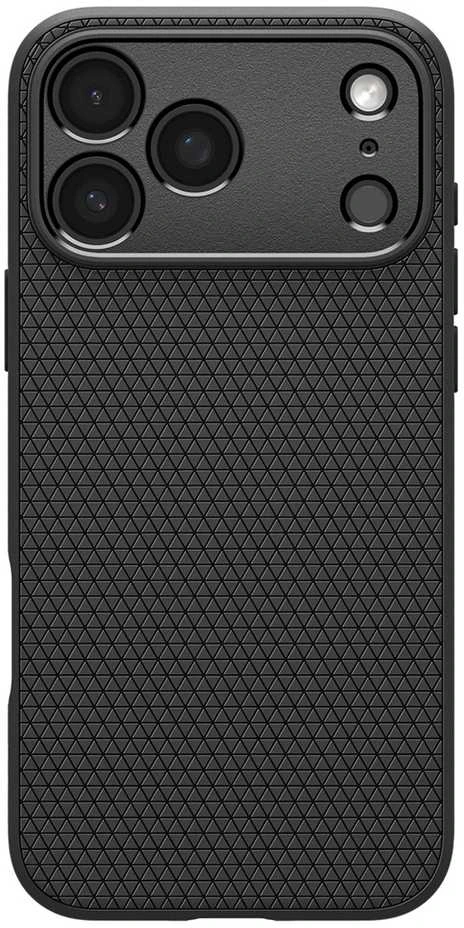 Dėklas Spigen Liquid Air Case for iPhone 17 Pro Max - Matte Juodas