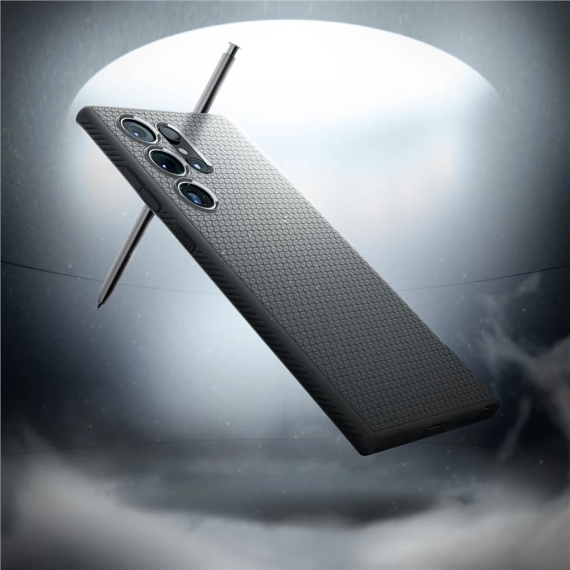 Spigen Liquid Air dėklas skirtas Samsung Galaxy S24 Ultra, spalva - Granite Gray
