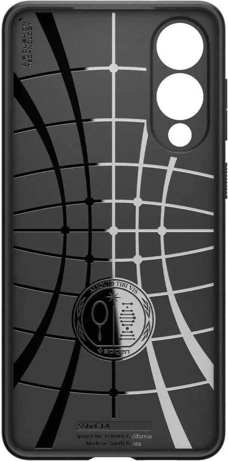 Spigen Liquid Air dėklas skirtas Samsung Galaxy S25 Edge – juodos spalvos