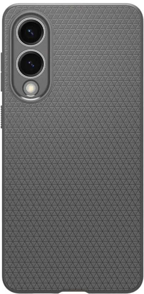 Spigen Liquid Air dėklas skirtas Samsung Galaxy S25 Edge – pilkos spalvos