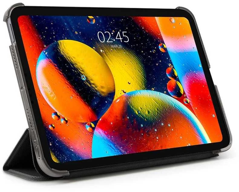 Spigen Liquid Air Folio, juodas - iPad mini 2024/6