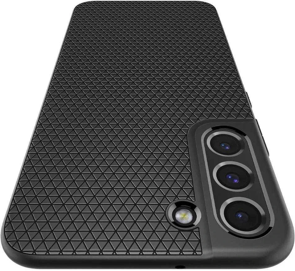 Spigen Liquid Air dėklas skirtas Samsung Galaxy S22, spalva - Matte Black