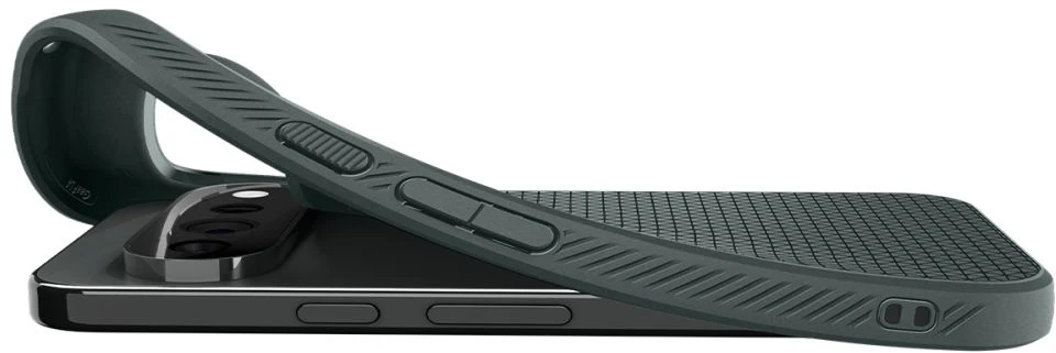 SPIGEN LIQUID AIR MAG MAGSAFE DĖKLAS GOOGLE PIXEL 11 PRO ABYSS Žalias