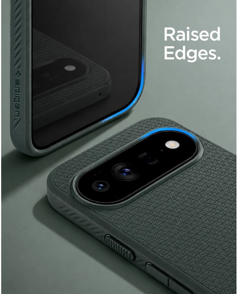 SPIGEN LIQUID AIR MAG MAGSAFE DĖKLAS GOOGLE PIXEL 11 PRO ABYSS Žalias