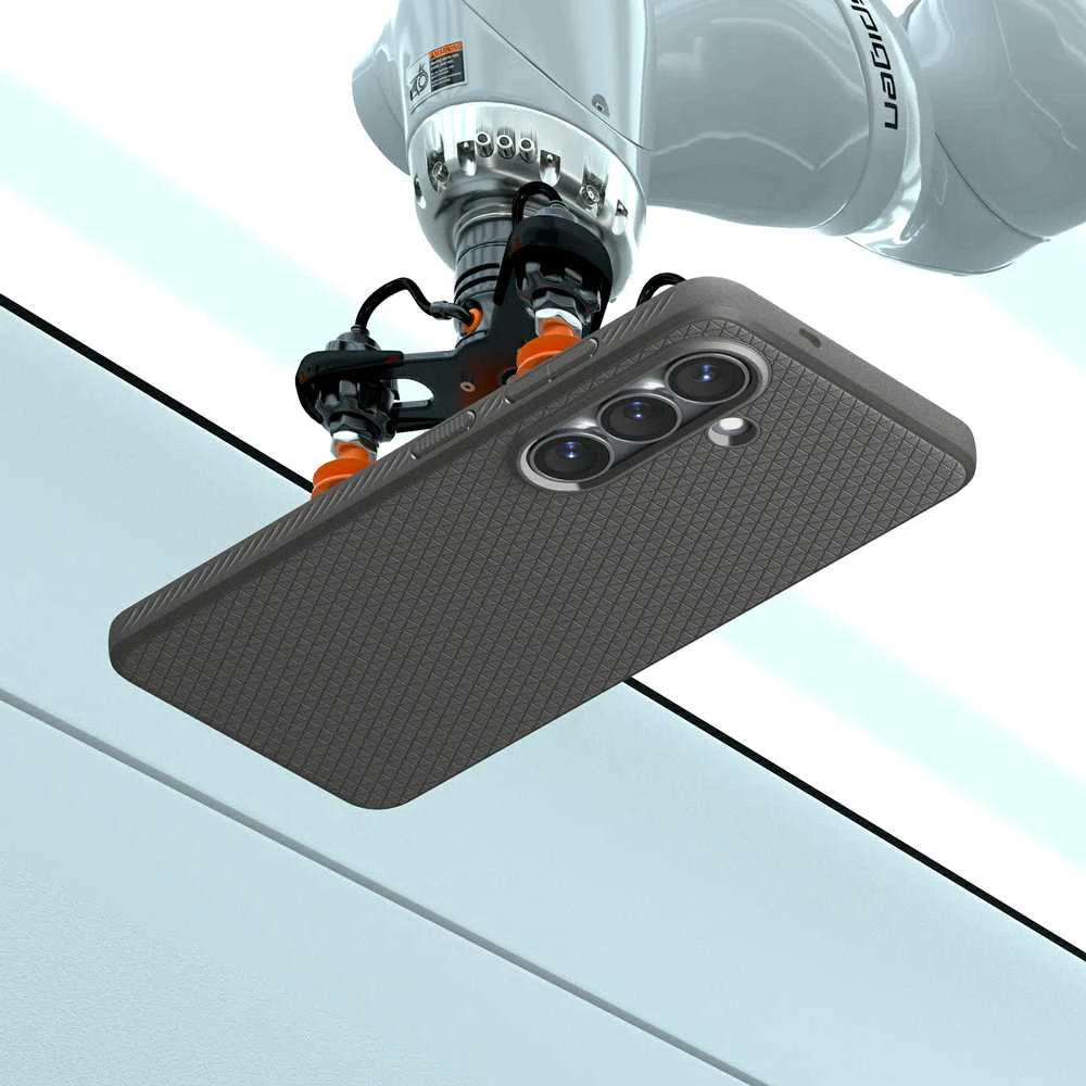 Spigen Liquid Air Mag MagSafe dėklas skirtas Samsung Galaxy S26+ – pilkos spalvos