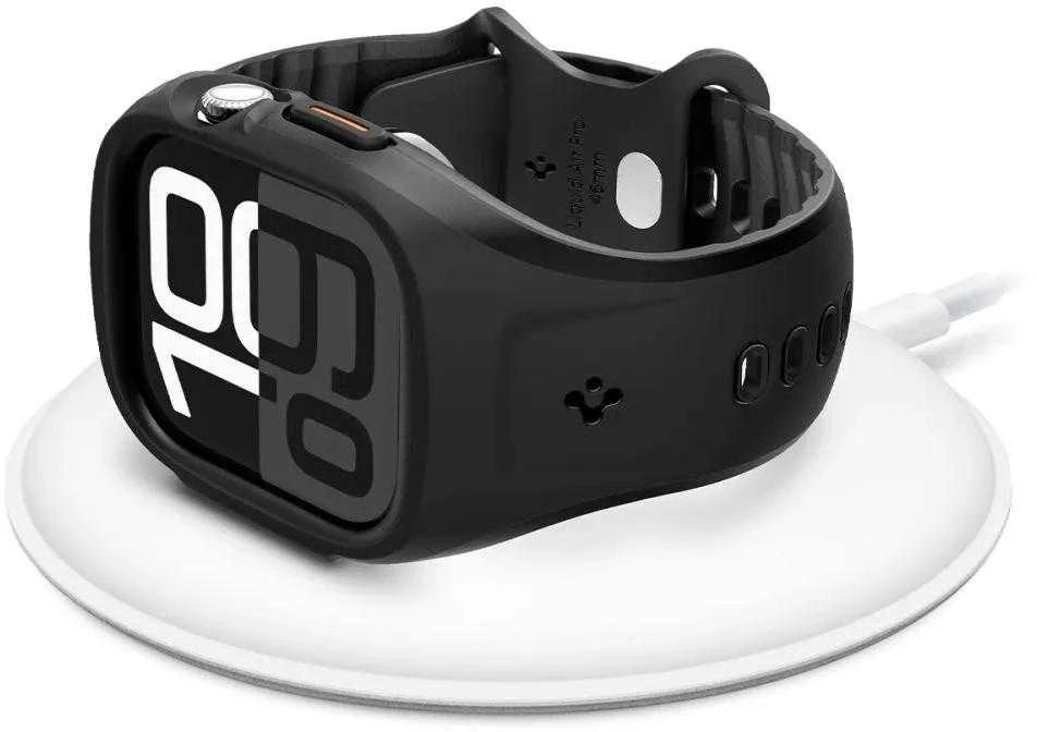 Spigen Liquid Air Pro apyrankė skirta Apple Watch 46mm – Matte juodos spalvos