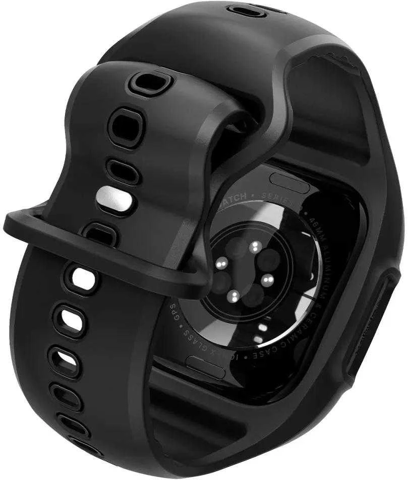 Spigen Liquid Air Pro apyrankė skirta Apple Watch 46mm – Matte juodos spalvos