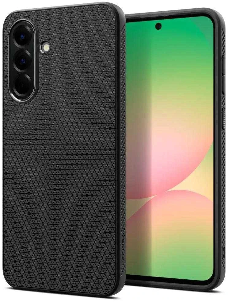 Dėklas Spigen Liquid Air Galaxy A56 5G matte juodas
