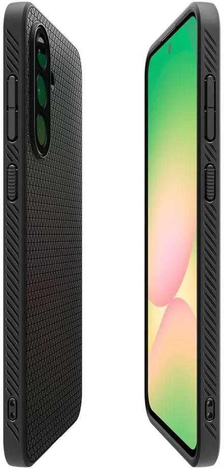 Dėklas Spigen Liquid Air Galaxy A56 5G matte juodas