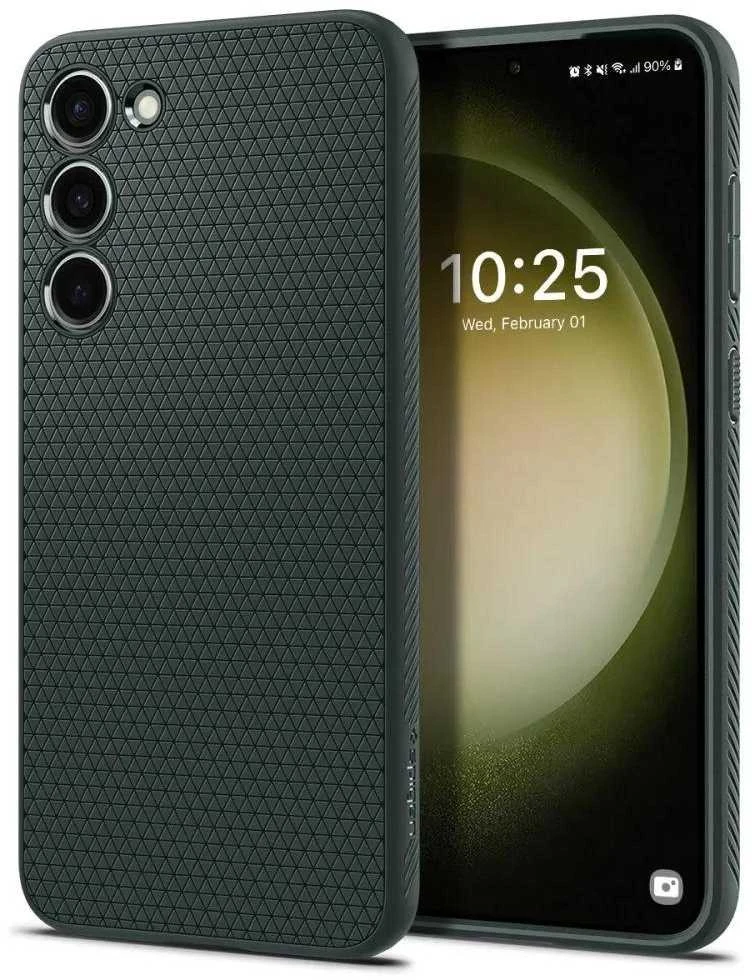 Spigen Liquid Air dėklas skirtas Samsung Galaxy S23, spalva - Abyss Green