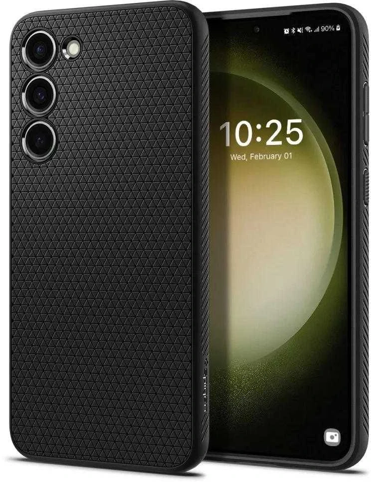 Spigen Liquid Air dėklas skirtas Samsung Galaxy S23, spalva - Matte Black