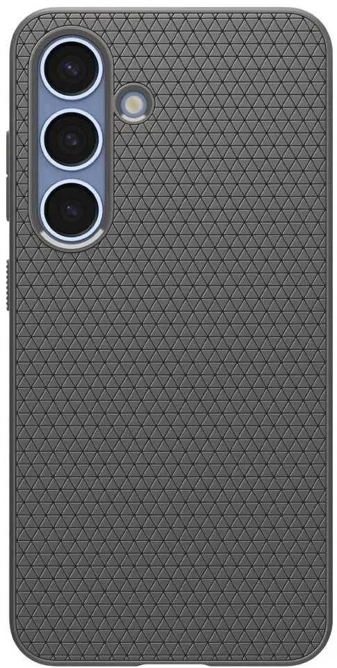 Spigen Liquid Air Samsung Galaxy S25 – dėklas telefonui pilkos spalvos