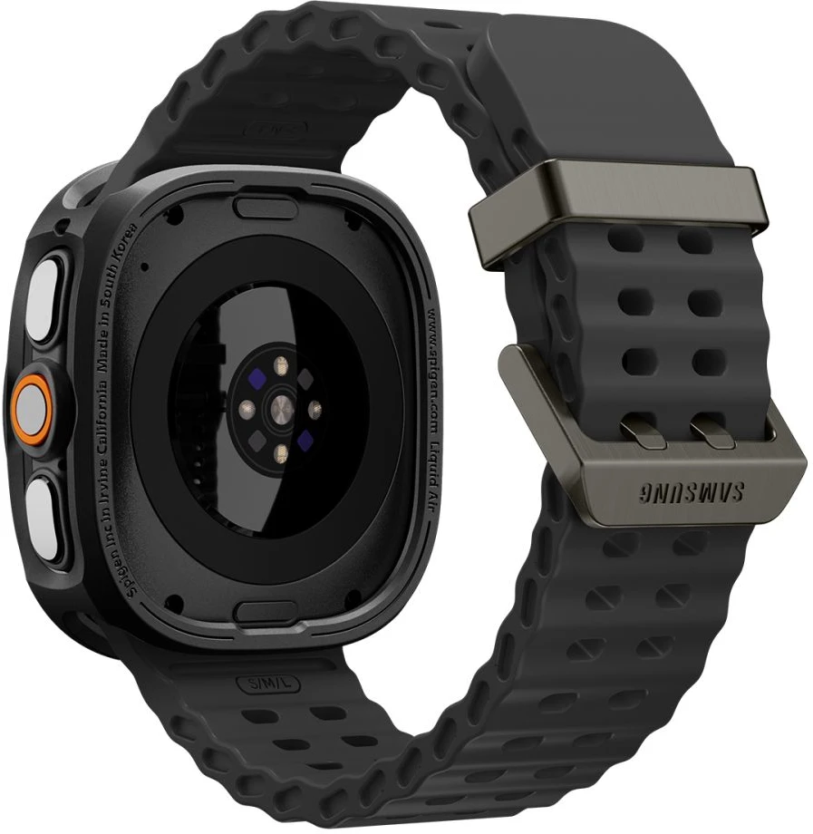 Spigen LIQUID AIR Samsung Galaxy WATCH ULTRA 2 2026 (47 MM) MATINIS Juodas