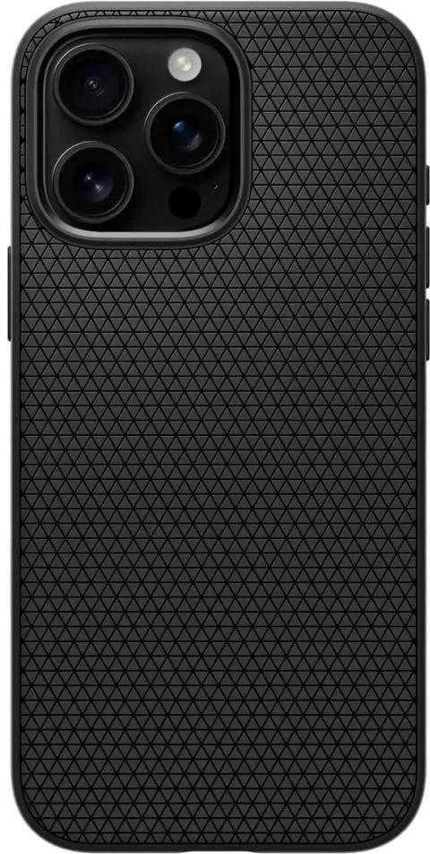 „Spigen Liquid Air „T“ MagSafe“ dėklas, skirtas „iPhone 16 Pro Max“ – matinis juodas