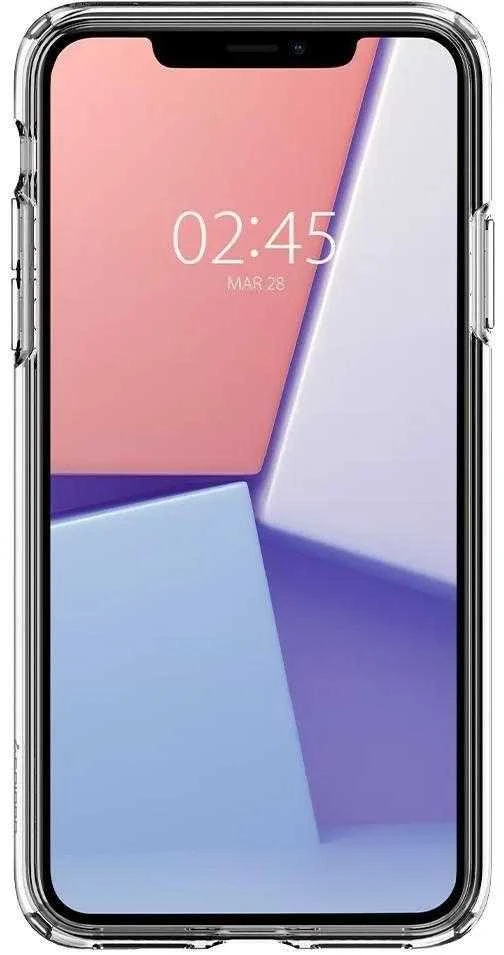 Dėklas Spigen Liquid Crystal, skaidrus – iPhone 11