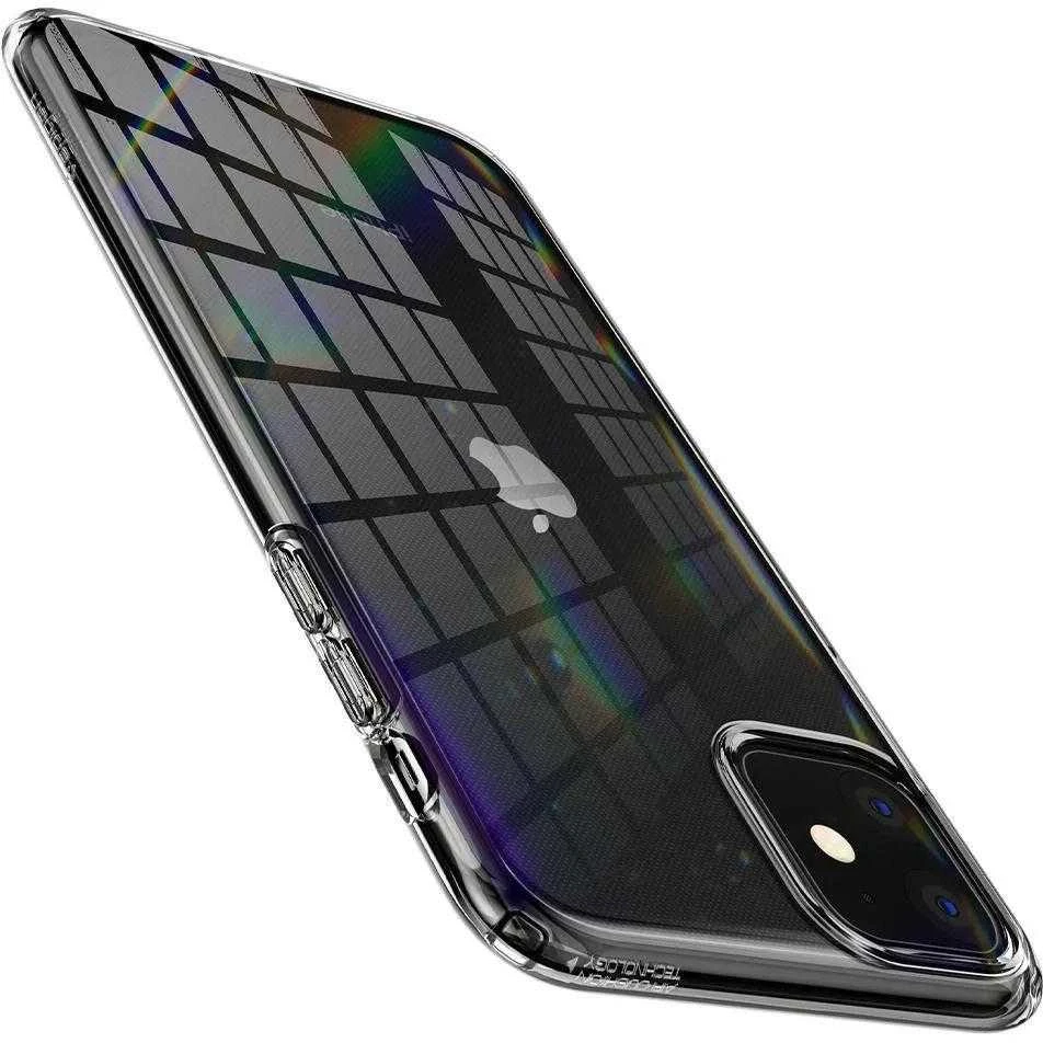 Dėklas Spigen Liquid Crystal, skaidrus – iPhone 11